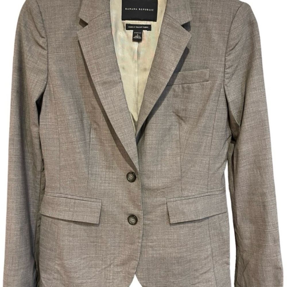 NWOT Banana Republic Gray Blazer